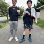 男子ダブルス一般準優勝