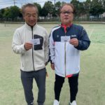 男子60歳以上準優勝